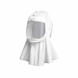 Versaflo 7000052767 High Durability Supplied Air Hoods, M/L, For Use With Powered Air Purifying Respirator (PAPR) and Supplied Air Respirators (SAR) Systems, White