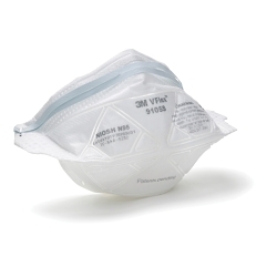 3M 7000030028 Economical Particulate Respirator, S, Resists: Non-Oil Based Particles, Airborne Contaminants, Dust and Other Particles
