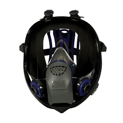 3M 7000029940 Reusable Ultimate FX Full Face Respirator, 6-Point Suspension, Bayonet Connection