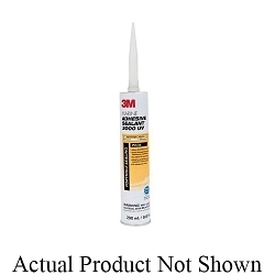 3M 7010330425 3000 UV Sealant, 290 mL Cartridge, White