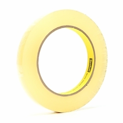 3M 7000001157 665 Removable Repositionable Tape, 72 yd L 0.5 in W, 3.5 mil THK, Acrylic Adhesive, UPVC Backing, Transparent