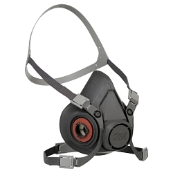 3M 7000001934 6000 Reusable Respirator, Bayonet Connection