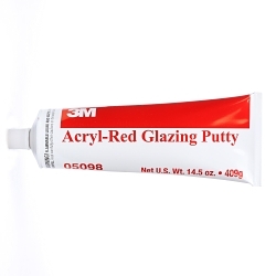 3M 7000045481 05098 Putty, 14.5 oz Tube, Red