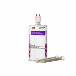 3M 7000045776 5887 Paste Adhesive, 2 mL Cartridge, Gray/White, 24 hr Curing