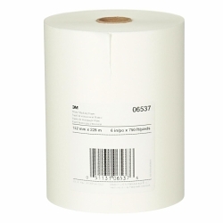 3M 7000126065 06537 Masking Paper, 750 ft L 6 in W 1.5 mil THK, White