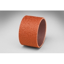3M 7010327439 747D Band, 1 in Dia 1.5 in L Band, 80 Grit, Ceramic Aluminum Oxide Abrasive