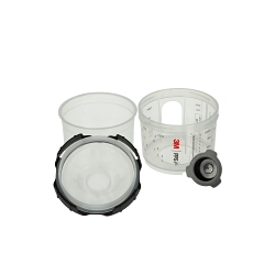 3M 7100284553 PPS Series Spray Cup System Kit, For Use With Paint, Clear