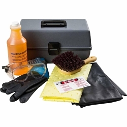 Brady Prinzing BCK Universal Battery Cleaning and Charging Safety Kit, 9 Pieces