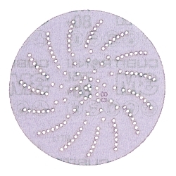 Cubitron II 7100045070 775L Disc, 5 in Dia Disc, 80+ Grit, Precision Shaped Ceramic Abrasive, Film Backing