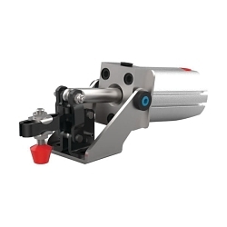 DESTACO 802-U Light Duty Standard Pneumatic Toggle Clamp, 1.26 in Cylinder Bore, 200 lbf Max Force, Surface Mount