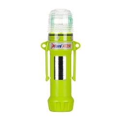 E-flare 939-AT290-W Flashing/Steady-On Safety and Emergency Beacon, LED Lamp, White, ANSI Class 1, NFPA Division 2/Zone 2, PROP65: <warning message>