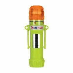 E-flare 939-AT290-A Flashing/Steady-On Safety and Emergency Beacon, LED Lamp, Amber, ANSI Class 1, NFPA Division 2/Zone 2, PROP65: <warning message>