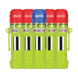 E-flare 939-AT290-05-R/B Flashing/Steady-On Helicopter Landing Zone Kit, Blue/Red, Specifications Met: ANSI Class 1, NFPA Division 2/Zone 2, PROP65: <warning message>