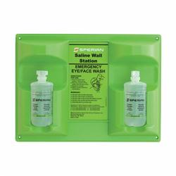 PIP 32-000465-0000 Eyesaline Double Eyewash Station, Wall Mounting, Specifications Met: ANSI Z358.1