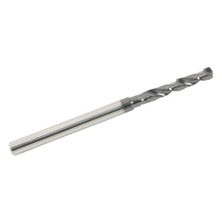 GARR 00128 High Performance Short Length Drill Bit, 0.91 mm Drill - Metric, 0.0358 in Drill - Decimal Inch, Submicron Grain Solid Carbide, TiAlN Coated