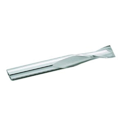 GARR 01290 Center Cutting Stub Length Square End End Mill, 0.014 in Dia Cutter, 0.021 in Length of Cut, 2 Flutes, 1/8 in Dia Shank, 1-1/2 in OAL, TiAlN