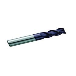 GARR 10497 Center Cutting Square End End Mill, 25 mm Dia Cutter, 82 mm Length of Cut, 3 Flutes, 25 mm Dia Shank, 150 mm OAL, AlTiN