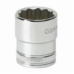 GEARWRENCH 80597 Standard Length Socket, 3/8 in Square Drive, 21 mm, 12 Points
