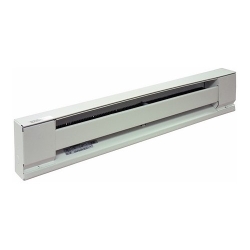 TPI E2915072SW 2900S 1-Phase Standard Electric Baseboard Convection Heater, 5100 Btu/hr Capacity, 120 V AC, 1500 W Power Rating, Wall Mount