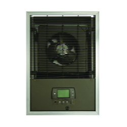 TPI J3452SD 3450SD 3-Phase Fan Forced Heavy Duty Wall Heater With Setback on Demand Thermostat, 6826 Btu/hr Capacity, 208 V AC, 2 kW Power Rating