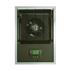 TPI G3455SD 3450SD 1-Phase Fan Forced Heavy Duty Wall Heater With Setback on Demand Thermostat, 17065 Btu/hr Capacity, 277 V AC, 5 kW Power Rating