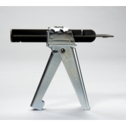 3M 7000000954 Adhesive Applicator, 50 mL Capacity, Power Source: Manual, Plunger Nozzle, 1:1, 2:1, 2:3 Mixing, Gray