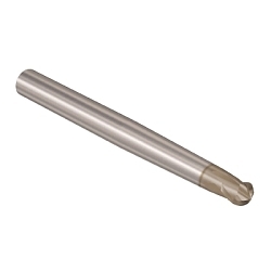 Seco JABRO Tornado 02970139 Tornado JH112 Ball Nose Center Cutting High Speed Machining High Precision Single End Mill, 8 mm Dia Cutter, 8 mm Length of Cut, 2 Flutes, 10 mm Dia Shank, 125 mm OAL, HXT/PVD Coated