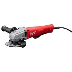 Milwaukee 6141-31 Compact Angle Grinder, 4-1/2 in Dia Wheel, 5/8-11 Arbor/Shank, 120 V AC