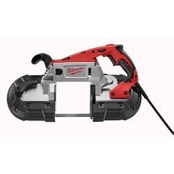 Milwaukee 6232-21 Deep Cut Corded Portable Band Saw Kit, 5 x 5 in Cutting, 44-7/8 in L x 1/2 in W Blade, 120 V AC