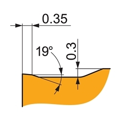 Pramet 6922778 Turning Insert, ANSI Code: SNMG 432-RM:T6310, SNMG Insert, Material Grade: H, K, M, N, P, S, 432 Insert, Squared Shape, 12 Seat, Negative Rake, Carbide, Manufacturers Grade: T6310