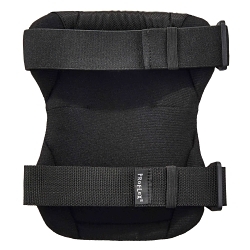 ProFlex 18335 Non-Marring Cap Knee Pads, Rubber Cap, NBR Foam Pad, Buckle Closure, Black