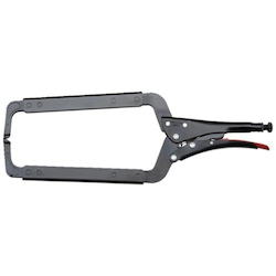 Proto J267XL Miniature Locking C-Clamp, 10-15/64 in D Throat, 1/2 in W x 10-15/64 in D Jaw, Steel