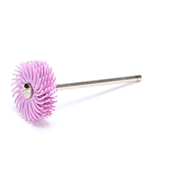 Scotch-Brite 7000000760 RB-ZB Bristle Brush, 3/4 in Dia Brush, 1/16 in W Face