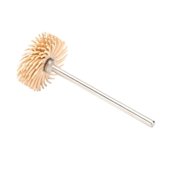 Scotch-Brite 7000000765 RB-ZB Bristle Brush, 3/4 in Dia Brush, 1/16 in W Face, 1/16 in Arbor Hole