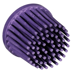 Scotch-Brite 7100081711 Roloc Body Disc, 1 in Dia Brush, 36 in Center Hole, Ceramic Fill