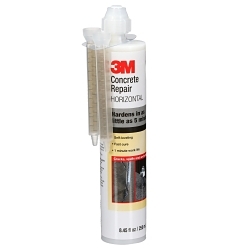 3M 7000046375 DP600 Self-Leveling Concrete Repair Compound, 8.4 fl-oz, Gray