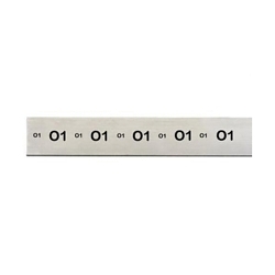 Starrett 54053 496 Precision Ground Standard Tolerance Flat Stock, O1 Oil Hardened Steel, 18 in L x 4 in W x 3/16 in THK