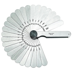 Starrett 66 SAE Thickness Gage Set, 26 Pieces