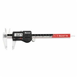 Starrett 798B-8/200 Electronic Slide Caliper With Plastic Case, 0 to 8 in, Graduations 0.0005 in, 1-7/8 in D Jaw, Stainless Steel