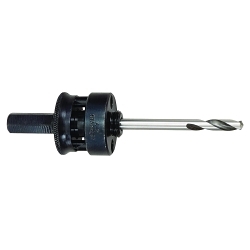 Starrett A2 Quick-Hitch Hole Saw Arbor, For Use With 1-1/4 in to 8-9/32 in Hole Saws and 1/2 in Chuck, HSS