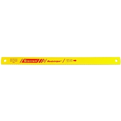 Starrett RS1810-6 RedStripe Power Hacksaw Blade, 18 in L x 1-1/4 in W x 0.062 in THK, HSS Cutting Edge, HSS Blade