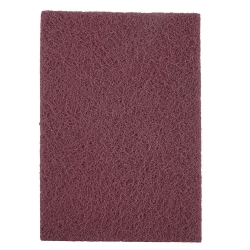 Weiler 51460 Industrial Grade Hand Pad, 9 in L, 6 in W/Dia, Medium Grade, Aluminum Oxide Abrasive