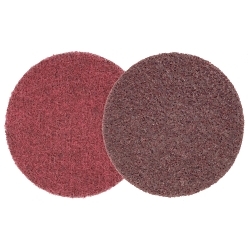 Weiler 51513 Surface Conditioning Hook and Loop Disc, 4-1/2 in Dia Disc, Medium Grade, Aluminum Oxide Abrasive